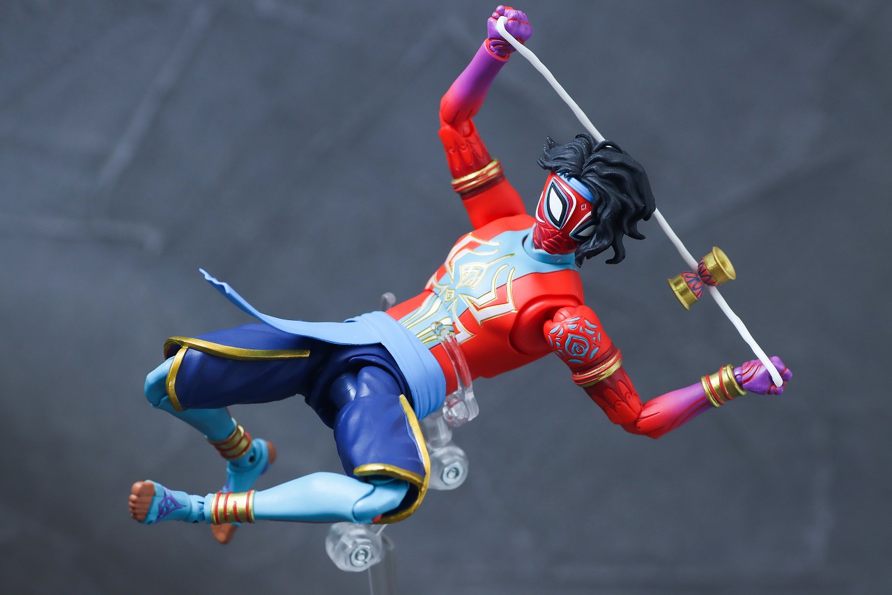 S.H.フィギュアーツ　スパイダーマン・インディア　レビュー　アクション