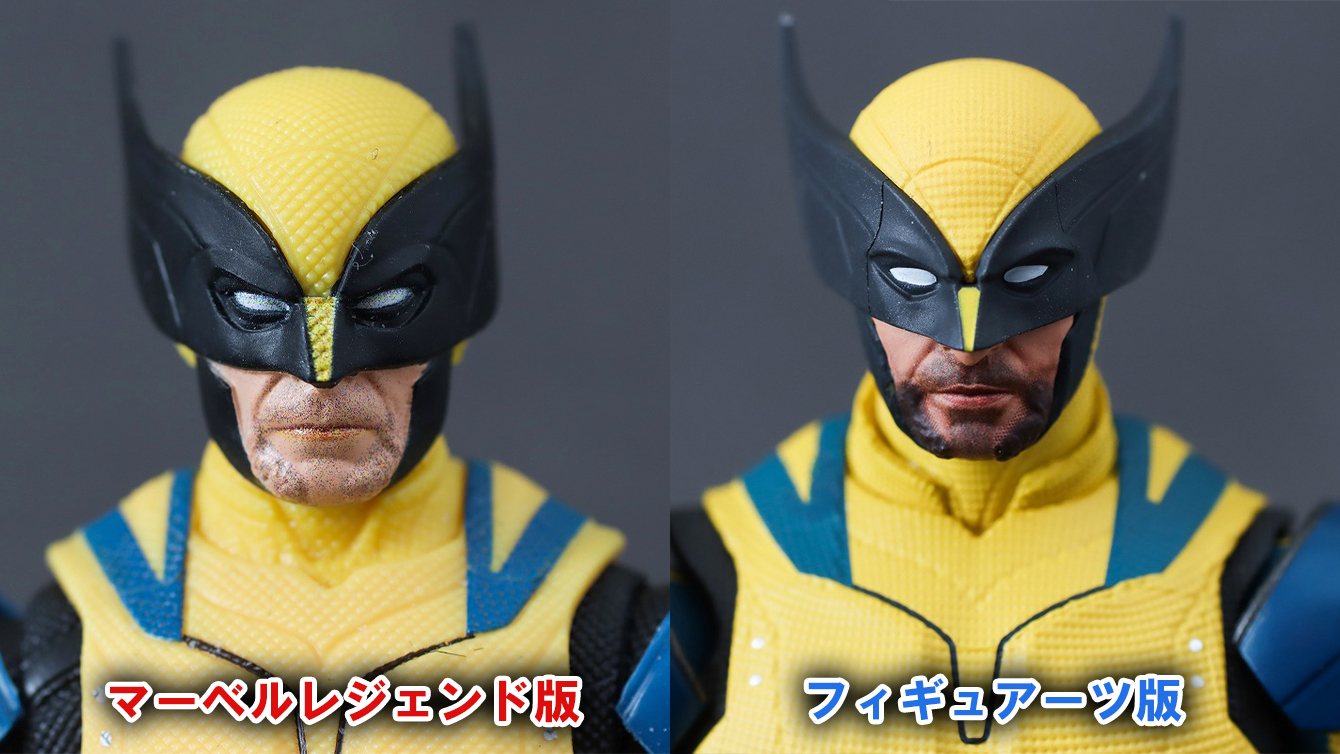 S.H.フィギュアーツ　ウルヴァリン（『デッドプール＆ウルヴァリン』）　レビュー　比較　マーベルレジェンド