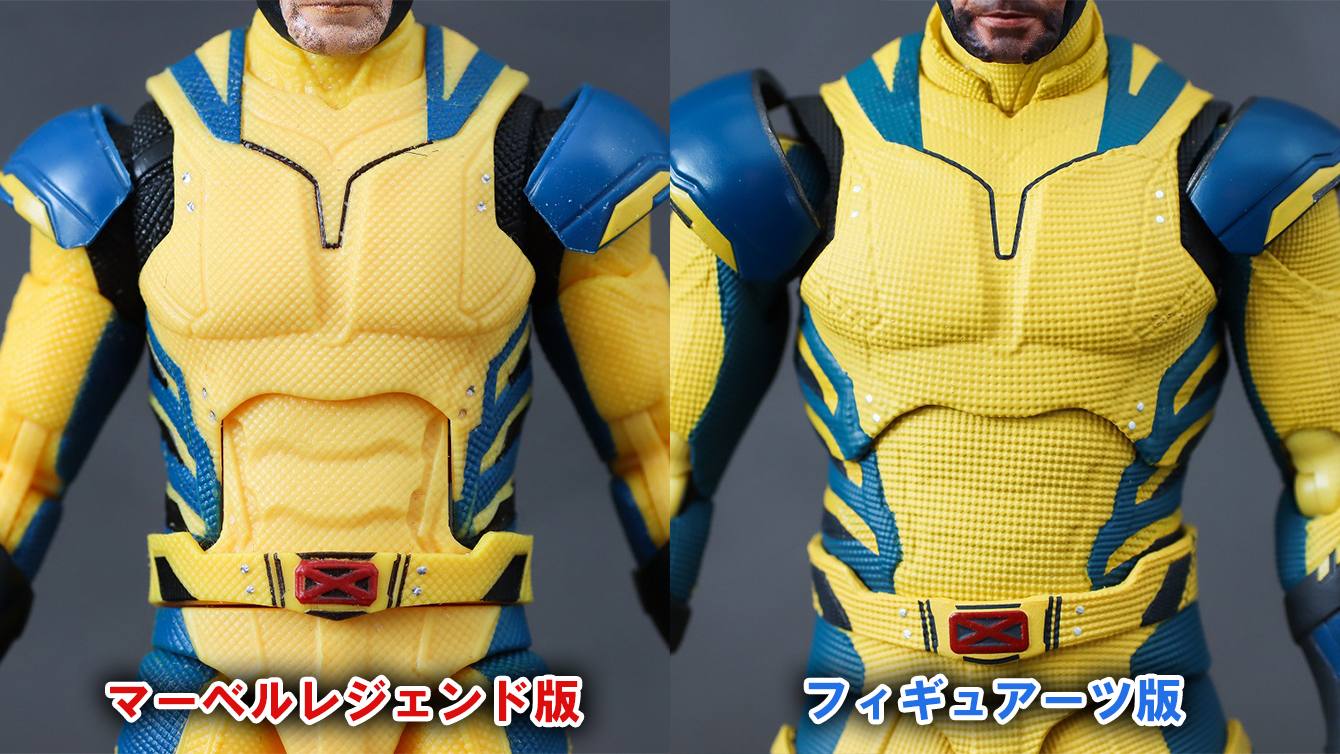 S.H.フィギュアーツ　ウルヴァリン（『デッドプール＆ウルヴァリン』）　レビュー　比較　マーベルレジェンド