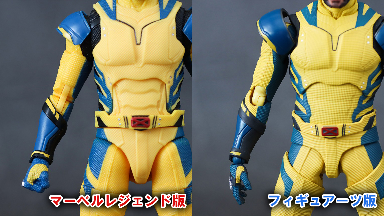 S.H.フィギュアーツ　ウルヴァリン（『デッドプール＆ウルヴァリン』）　レビュー　比較　マーベルレジェンド