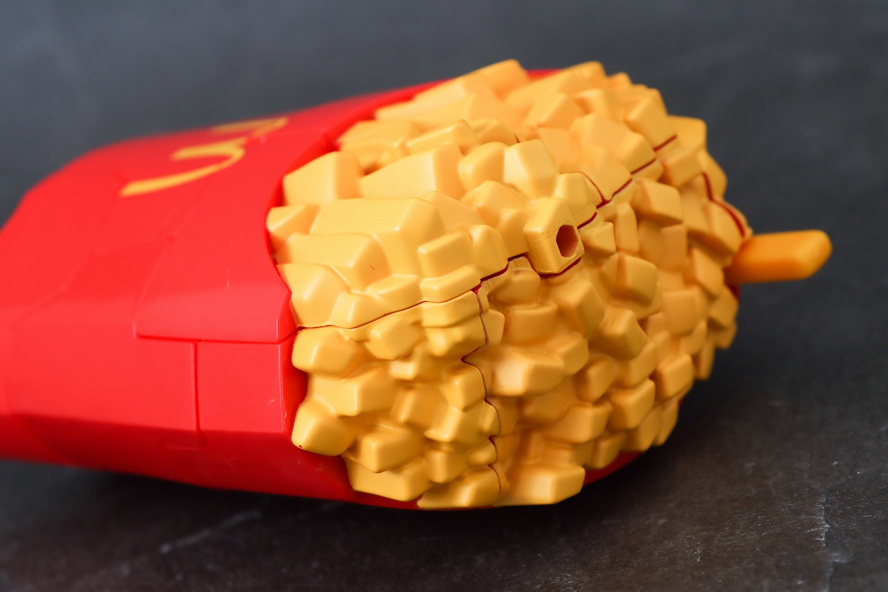 マクドナルド×エヴァンゲリオン バリューセット フィギュア　マックフライドポテト弐号機　アクション　レビュー