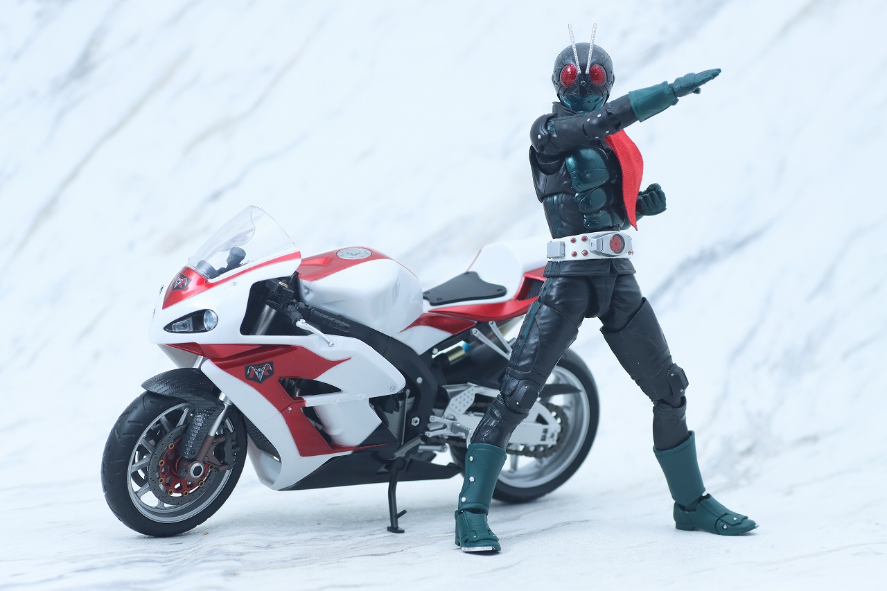 S.H.フィギュアーツ　サイクロン1号（『仮面ライダー THE NEXT』）　レビュー　アクション