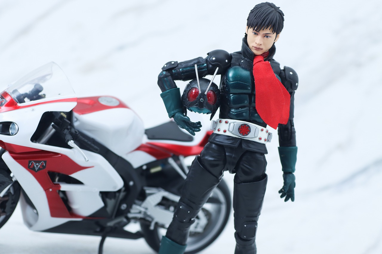 S.H.フィギュアーツ　サイクロン1号（『仮面ライダー THE NEXT』）　レビュー　アクション