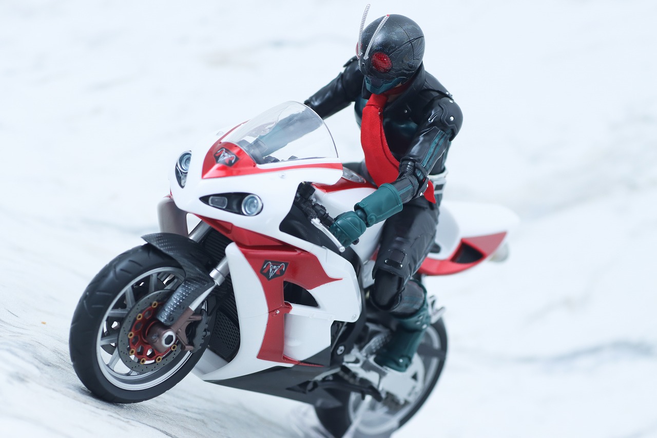 S.H.フィギュアーツ　サイクロン1号（『仮面ライダー THE NEXT』）　レビュー　アクション