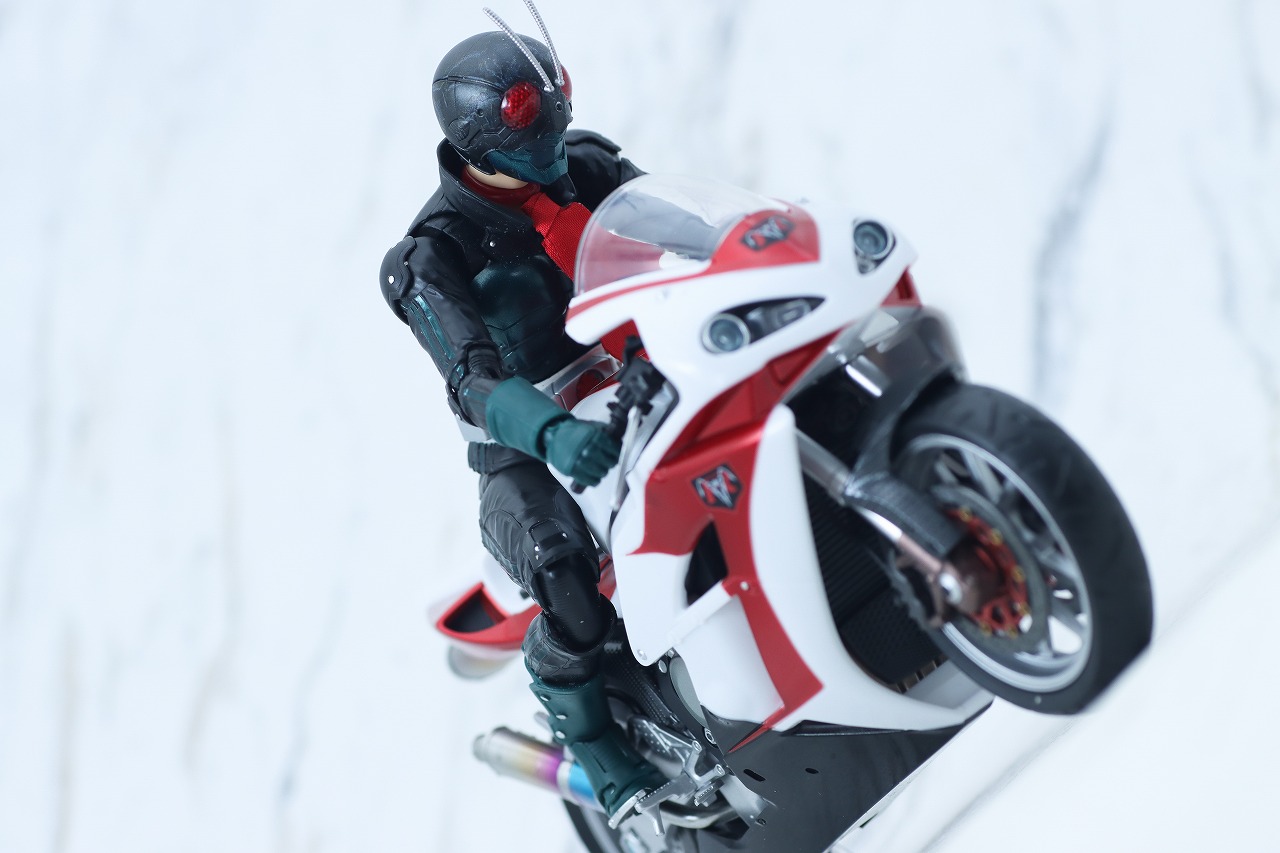 S.H.フィギュアーツ　サイクロン1号（『仮面ライダー THE NEXT』）　レビュー　アクション