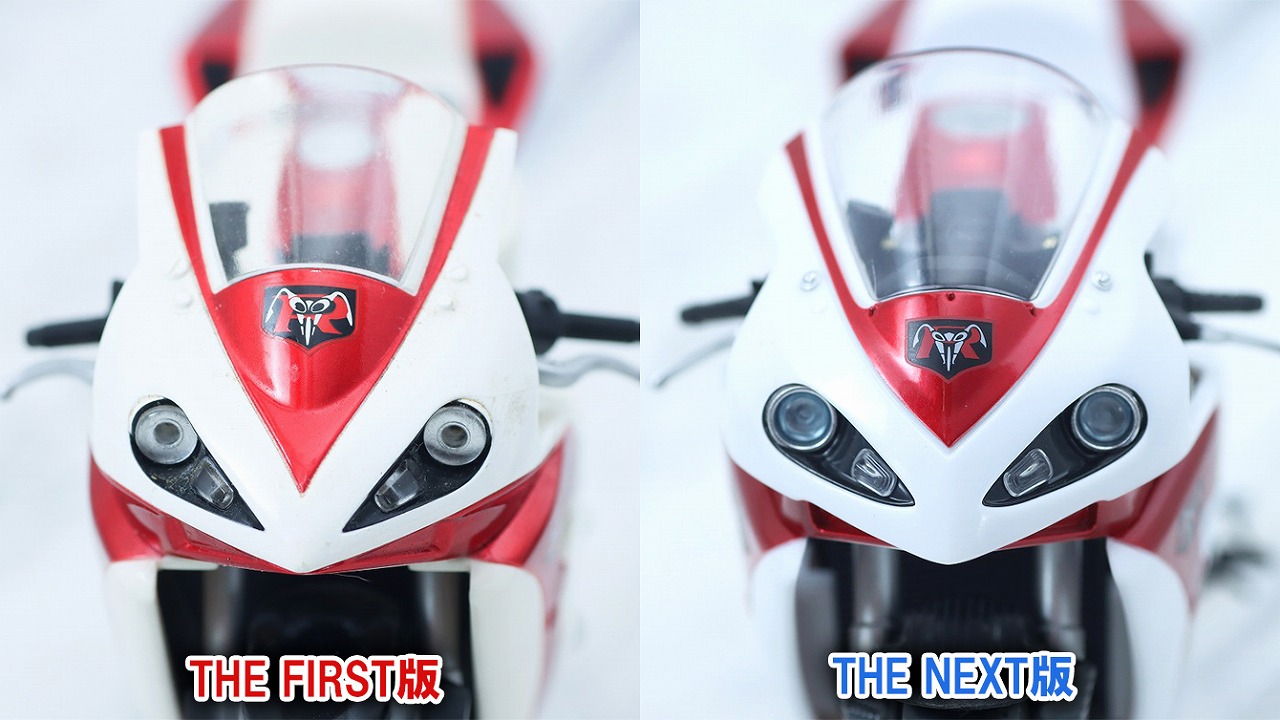 S.H.フィギュアーツ　サイクロン1号（『仮面ライダー THE NEXT』）　レビュー　THE FIRST　比較