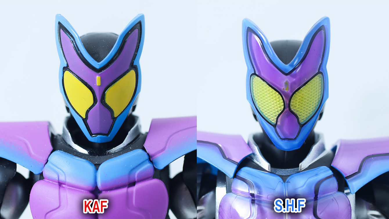 S.H.フィギュアーツ　仮面ライダーガヴ　ポッピングミフォーム　レビュー　比較　仮面ライダーアクションフィギュア