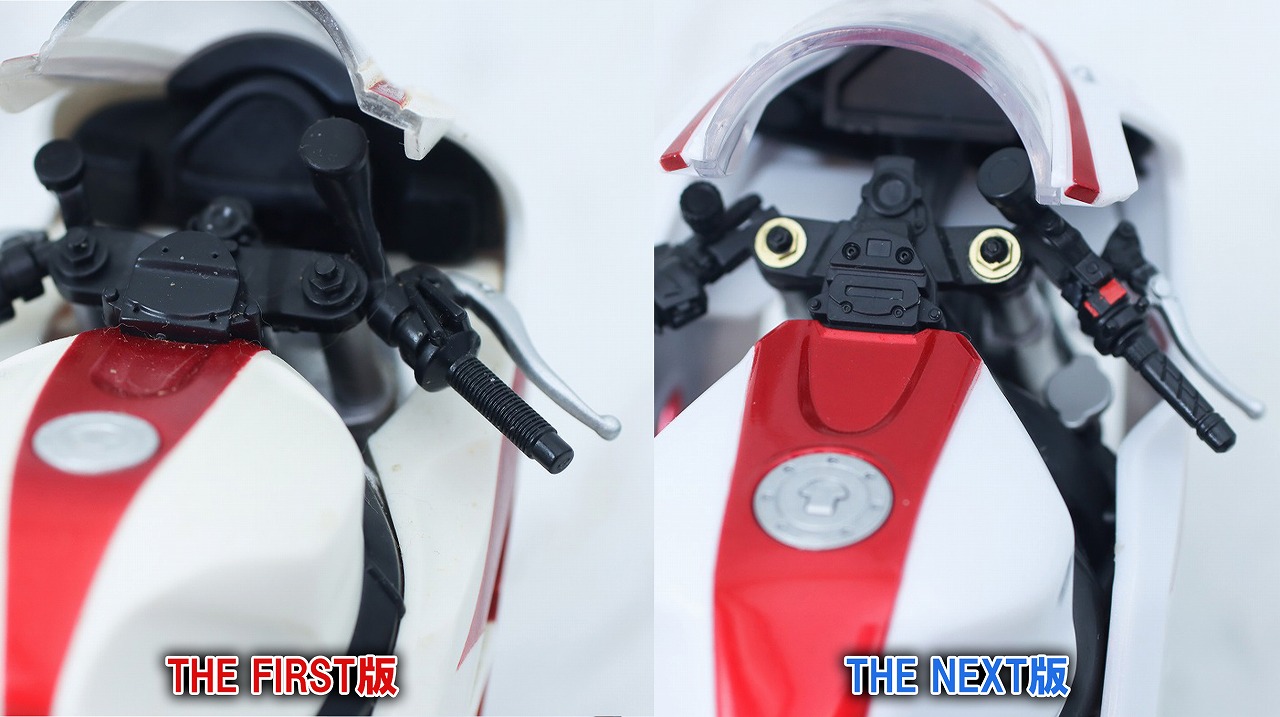 S.H.フィギュアーツ　サイクロン1号（『仮面ライダー THE NEXT』）　レビュー　THE FIRST　比較