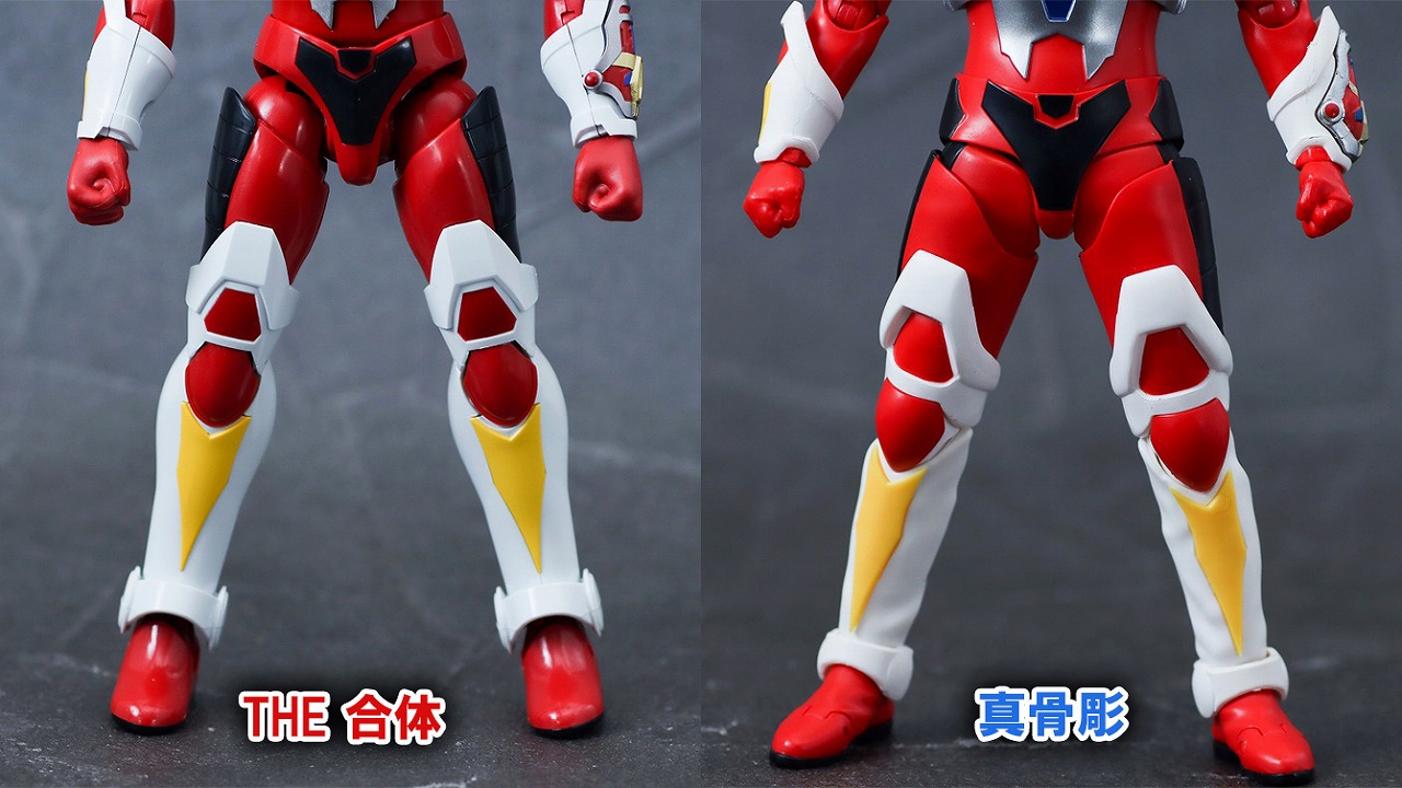 S.H.フィギュアーツ 真骨彫製法　グリッドマン　レビュー　比較　THE合体