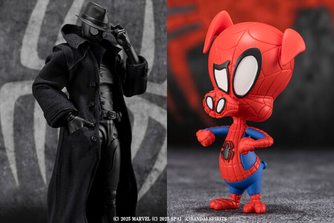 S.H.フィギュアーツ新作！スパイダーマン・ノワール＆スパイダー・ハムが25年6月に限定発売！