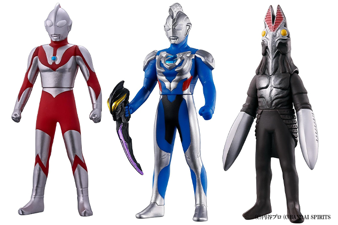 ウルトラソフビ新作！ウルトラマン Bタイプ＆バルタン（二代目）＆ゼット ベリアロクver.が発売！