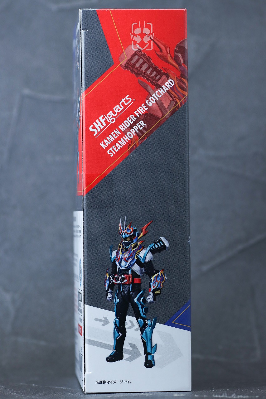 S.H.フィギュアーツ　仮面ライダーファイヤーガッチャード　スチームホッパー　レビュー　パッケージ