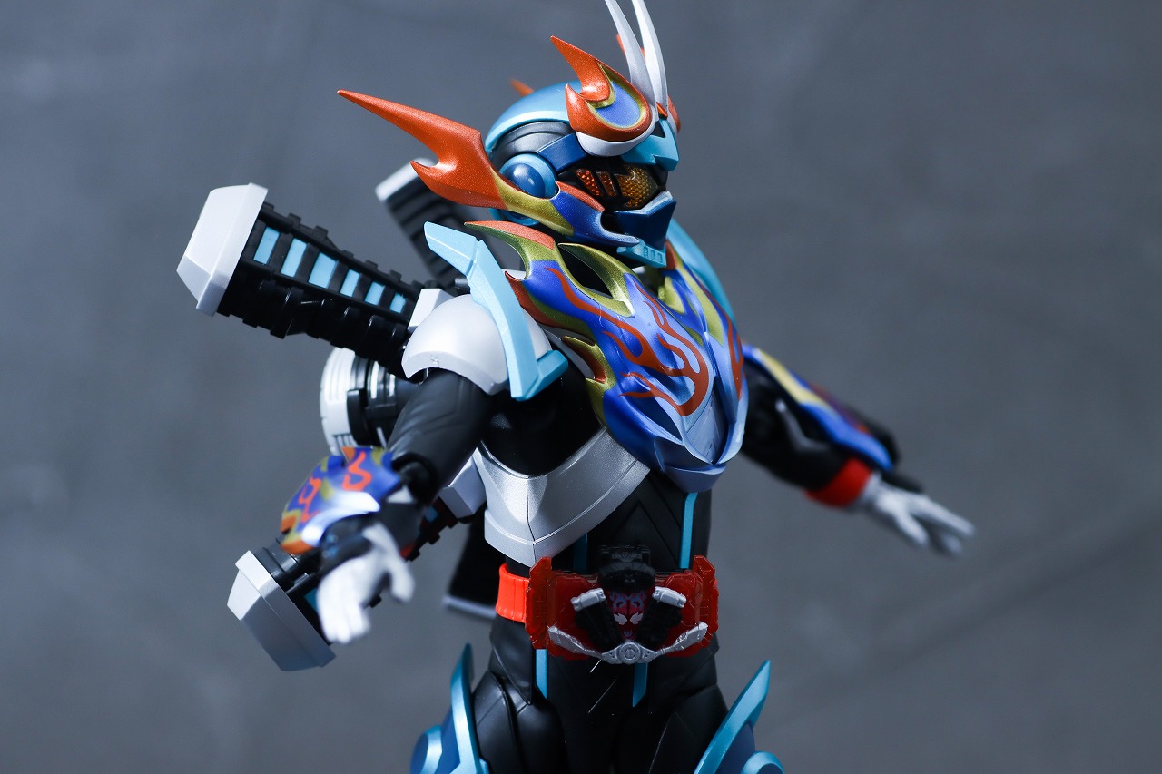 S.H.フィギュアーツ　仮面ライダーファイヤーガッチャード　スチームホッパー　レビュー　可動範囲