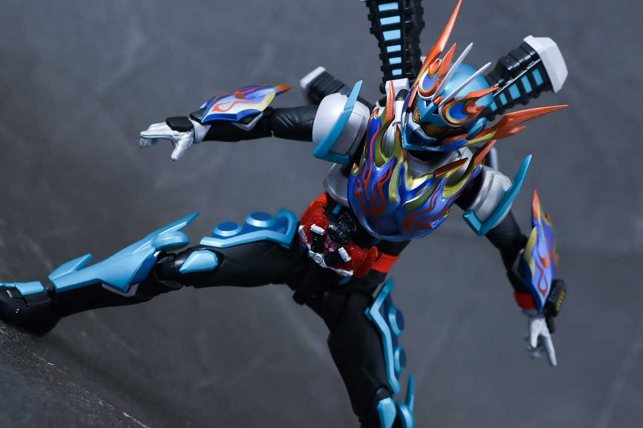 S.H.フィギュアーツ　仮面ライダーファイヤーガッチャード　スチームホッパー　レビュー　アクション