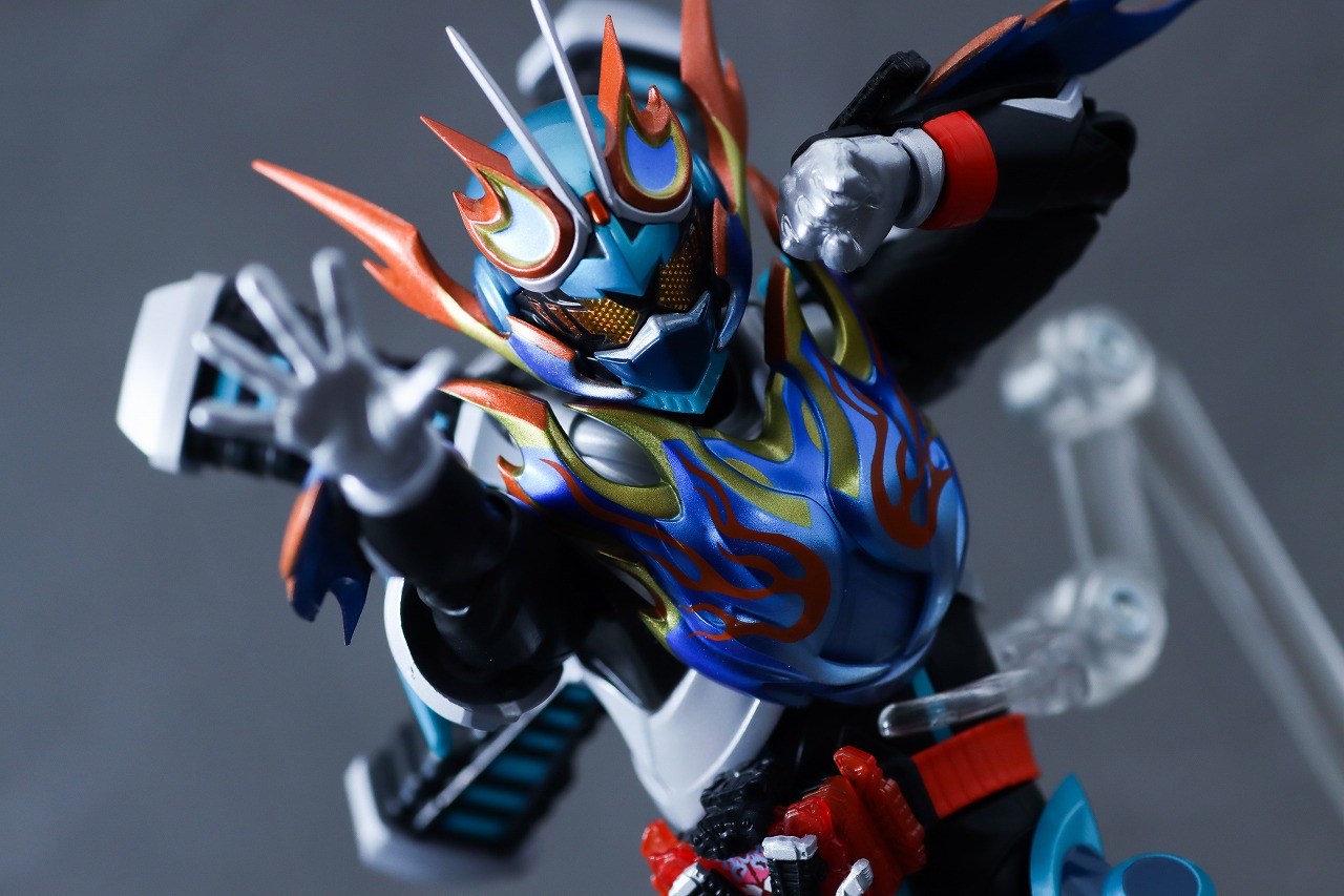 S.H.フィギュアーツ　仮面ライダーファイヤーガッチャード　スチームホッパー　レビュー　アクション