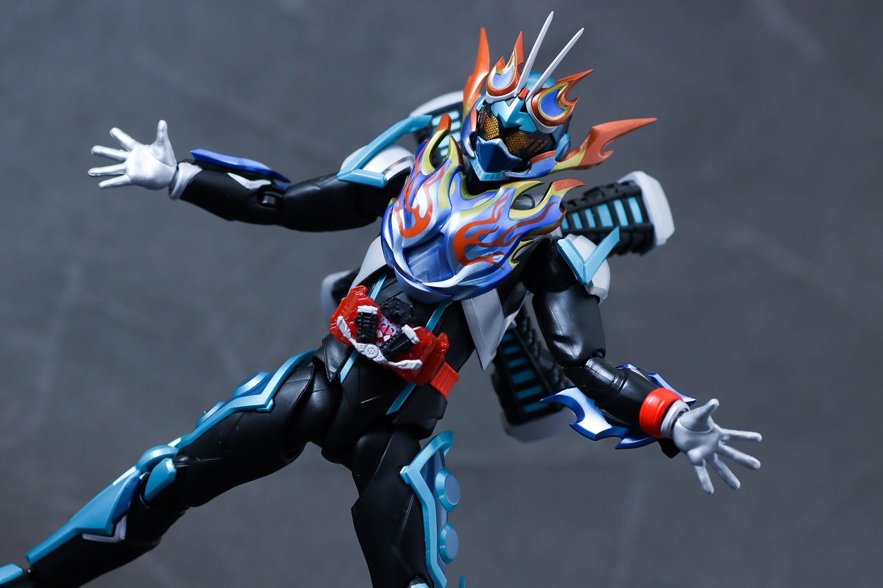 S.H.フィギュアーツ　仮面ライダーファイヤーガッチャード　スチームホッパー　レビュー　アクション