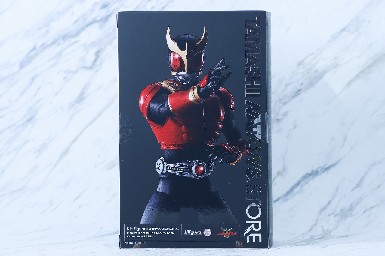 S.H.フィギュアーツ 真骨彫製法 仮面ライダークウガ マイティフォーム Store Limited Edition レビュー パッケージ