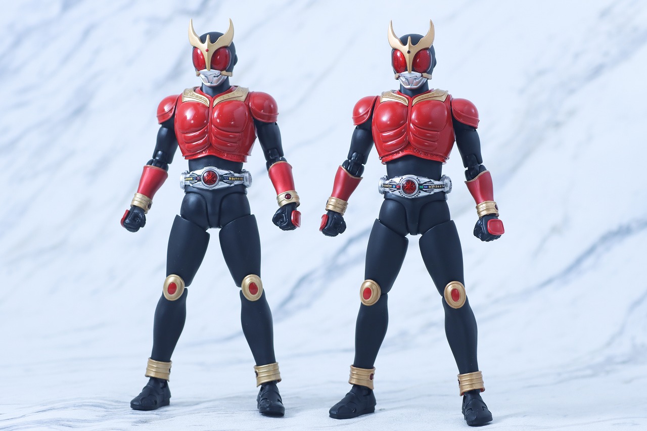 S.H.フィギュアーツ 真骨彫製法 仮面ライダークウガ マイティフォーム Store Limited Edition レビュー 比較 50th anniversary ver