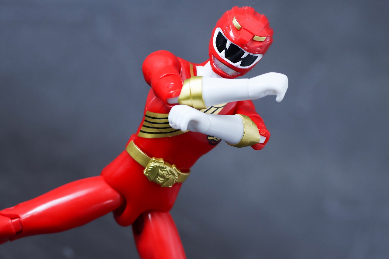 アクションヒーロー ガオレッド レビュー アクション