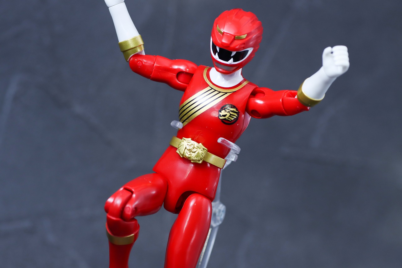 アクションヒーロー ガオレッド レビュー アクション