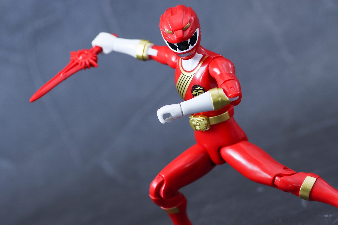 アクションヒーロー ガオレッド レビュー アクション