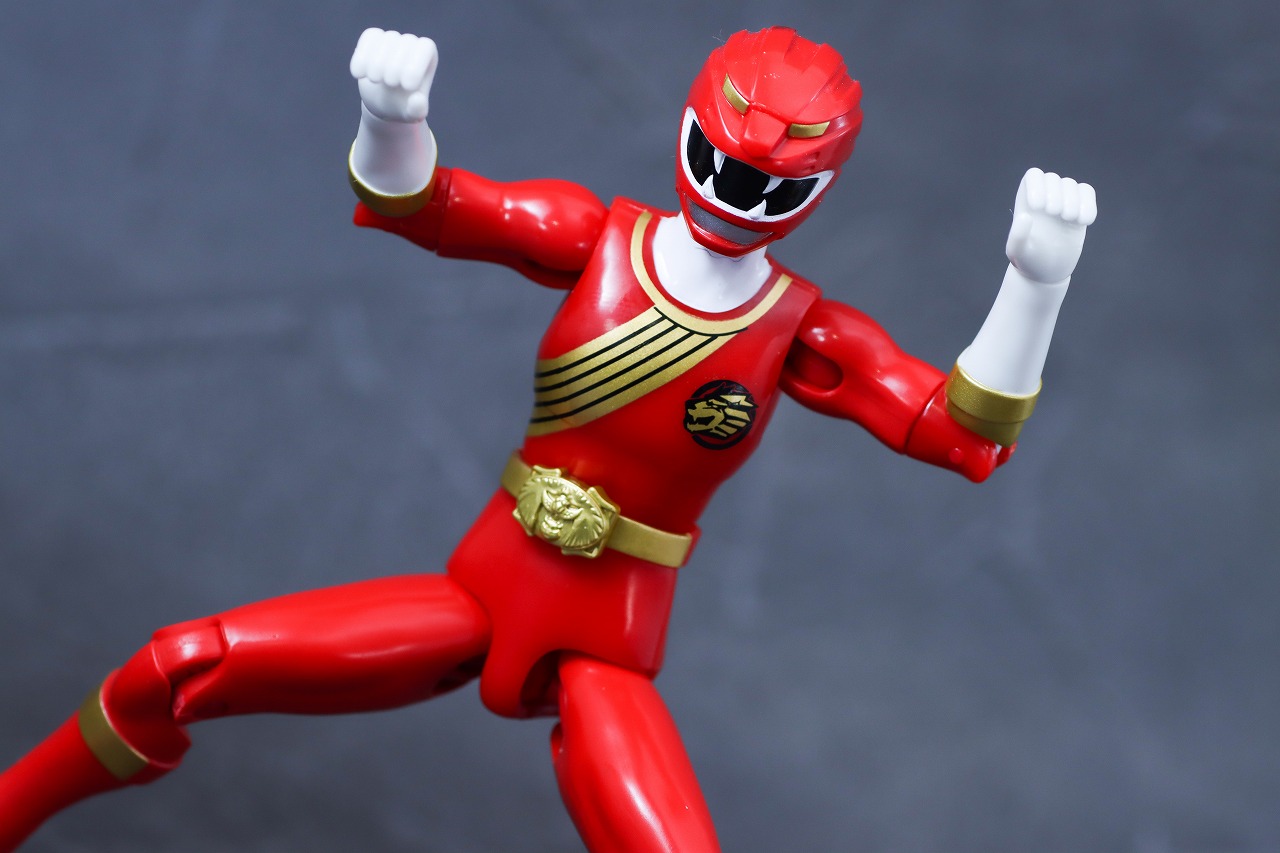 アクションヒーロー ガオレッド レビュー アクション