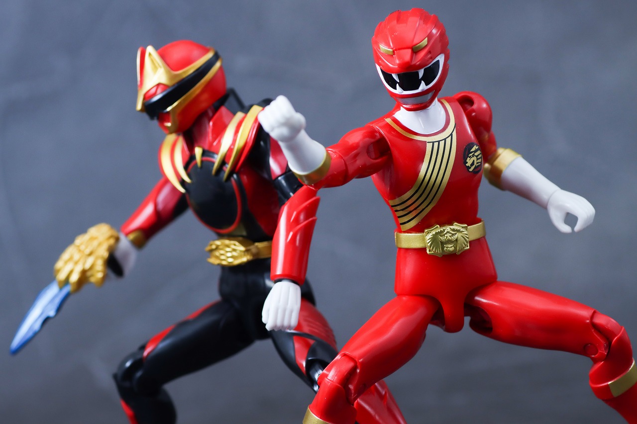 アクションヒーロー ガオレッド レビュー アクション ゴジュウウルフ