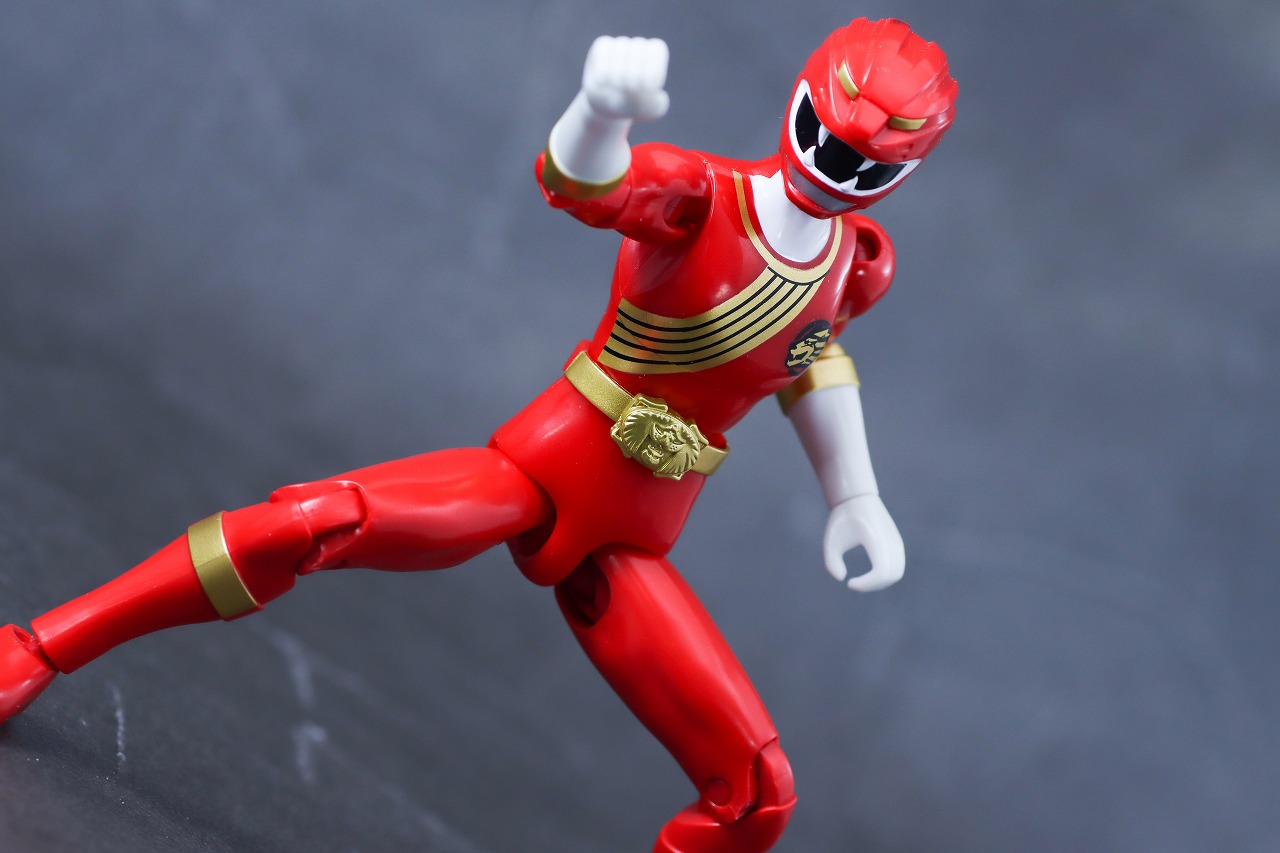 アクションヒーロー ガオレッド レビュー アクション