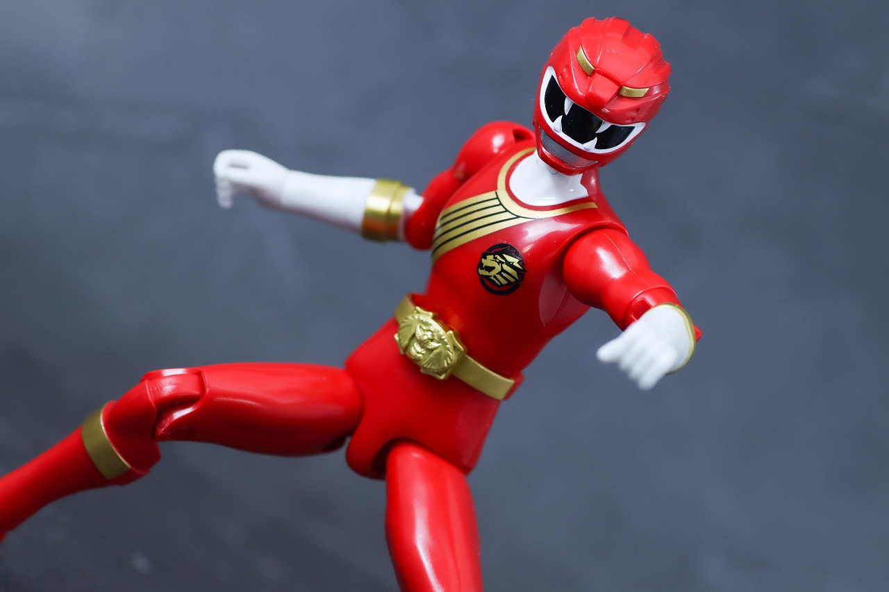アクションヒーロー ガオレッド レビュー アクション