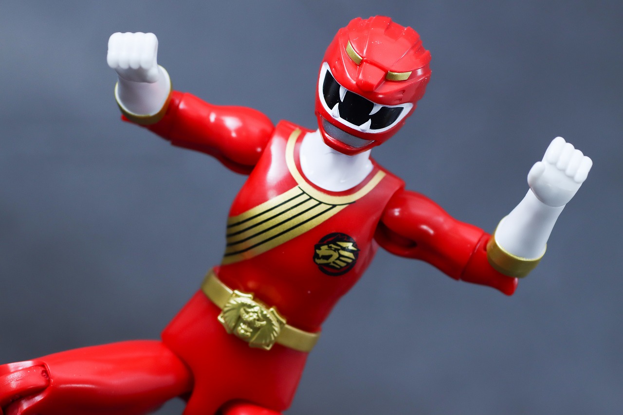 アクションヒーロー ガオレッド レビュー アクション