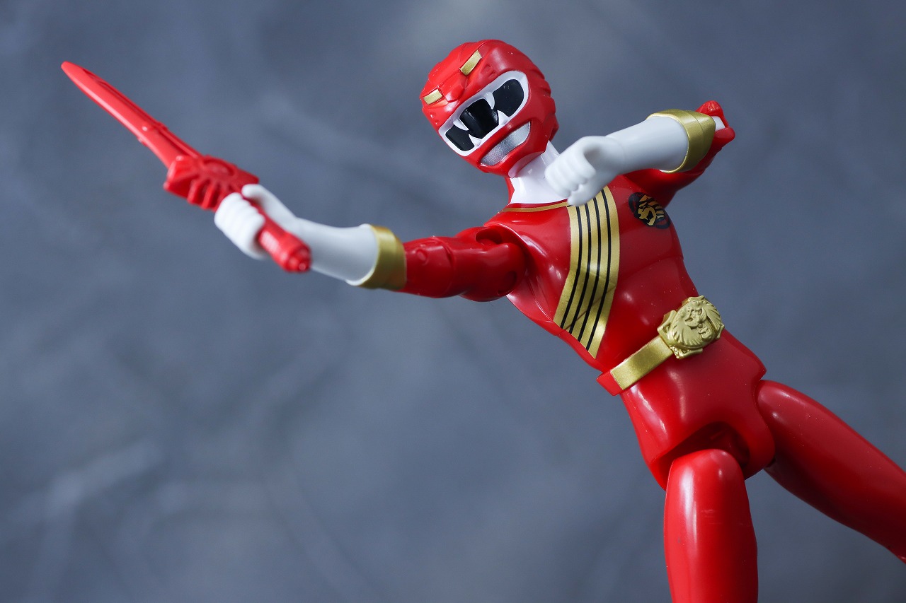 アクションヒーロー ガオレッド レビュー アクション