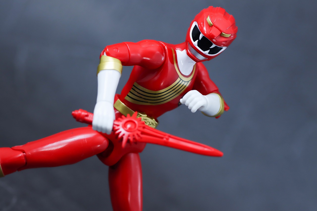 アクションヒーロー ガオレッド レビュー アクション