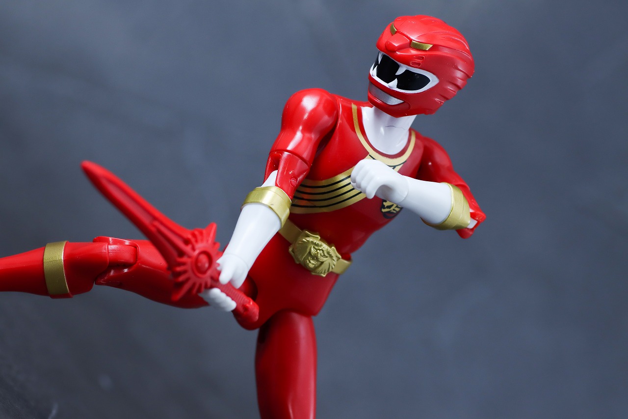 アクションヒーロー ガオレッド レビュー アクション
