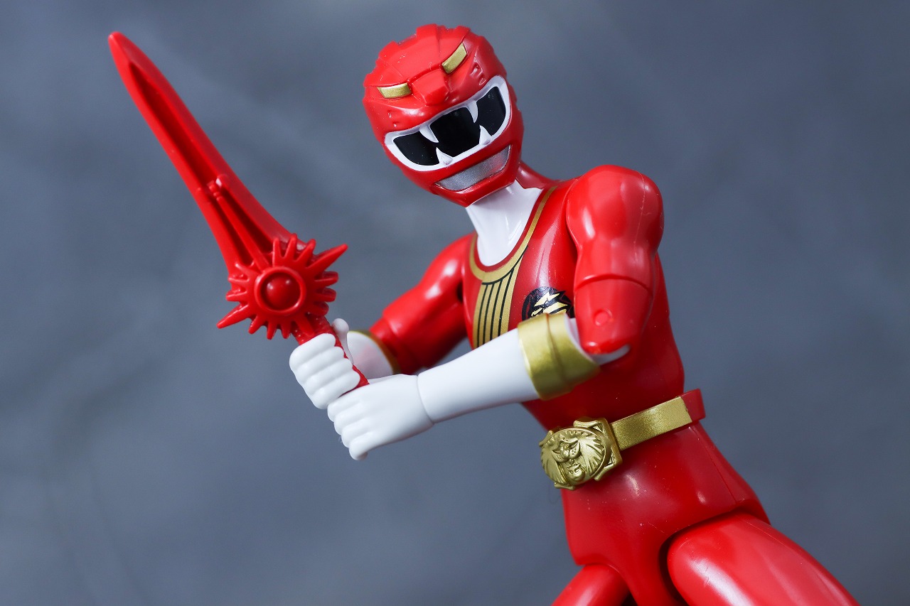 アクションヒーロー ガオレッド レビュー アクション