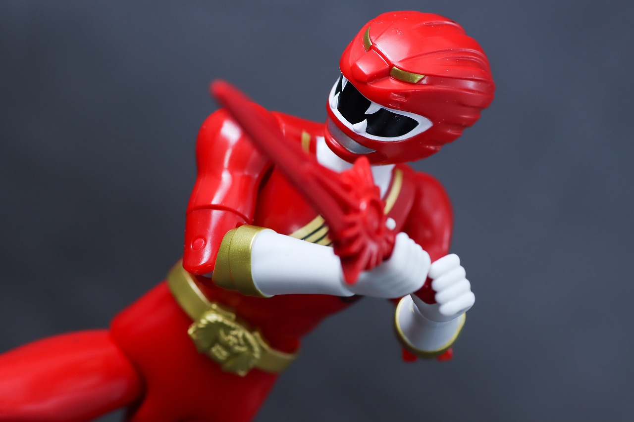 アクションヒーロー ガオレッド レビュー アクション
