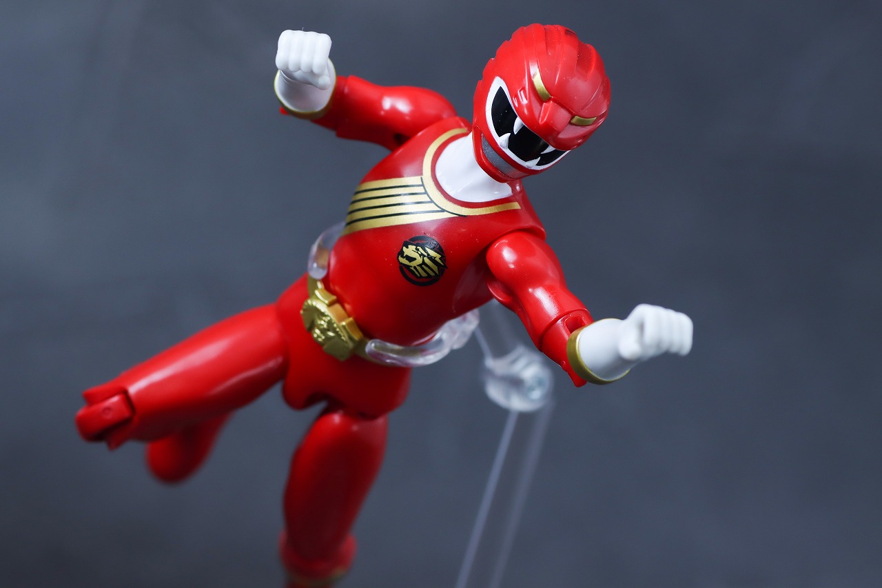 アクションヒーロー ガオレッド レビュー アクション