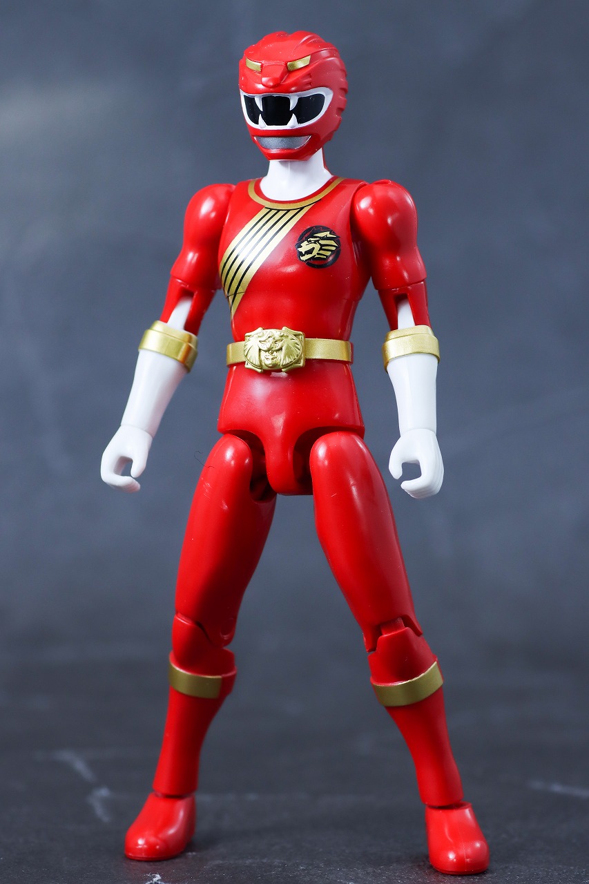 アクションヒーロー ガオレッド レビュー 本体