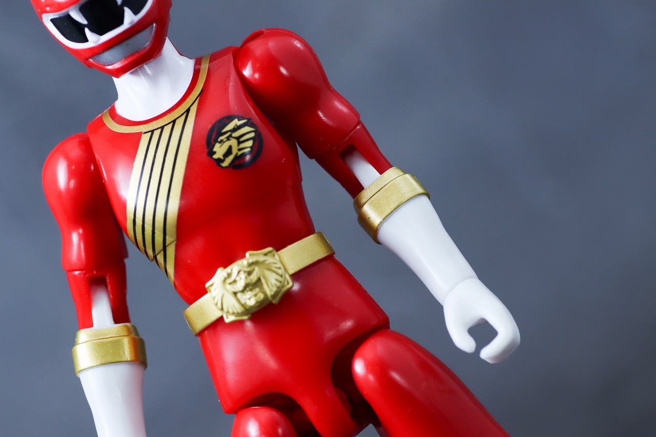アクションヒーロー ガオレッド レビュー 本体