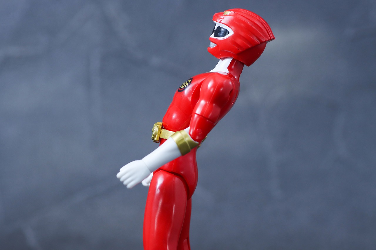 アクションヒーロー　ガオレッド　レビュー　可動範囲