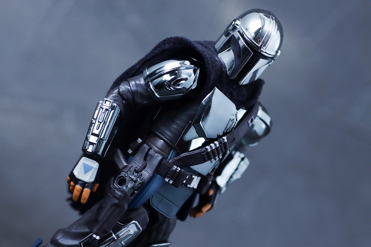 MAFEX マンダロリアン CHROME(クロームメッキ) ver. レビュー アクション