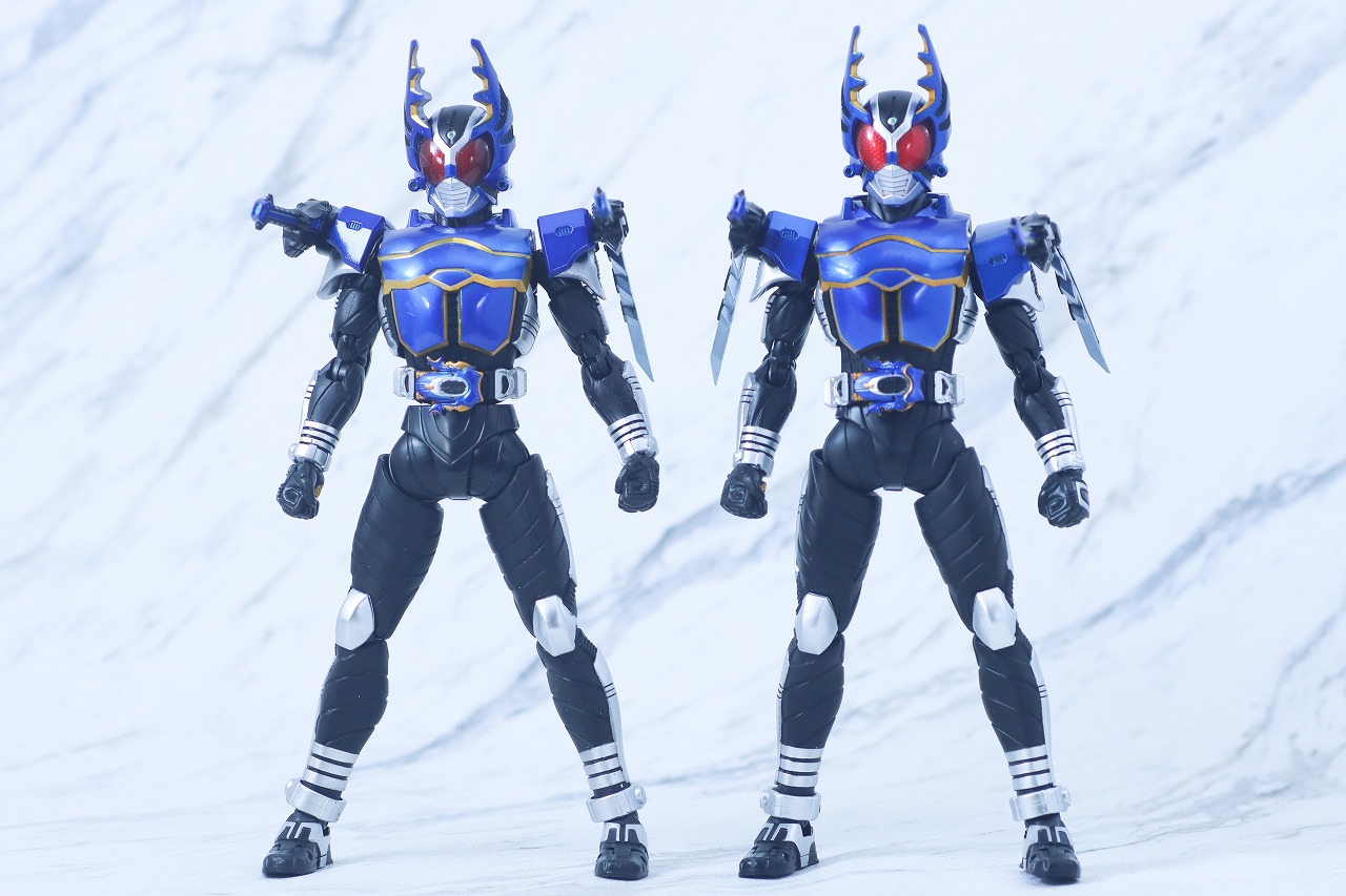 S.H.フィギュアーツ 真骨彫製法 仮面ライダーガタック ライダーフォーム 真骨彫10th Anniversary ver. レビュー 比較 2016年版