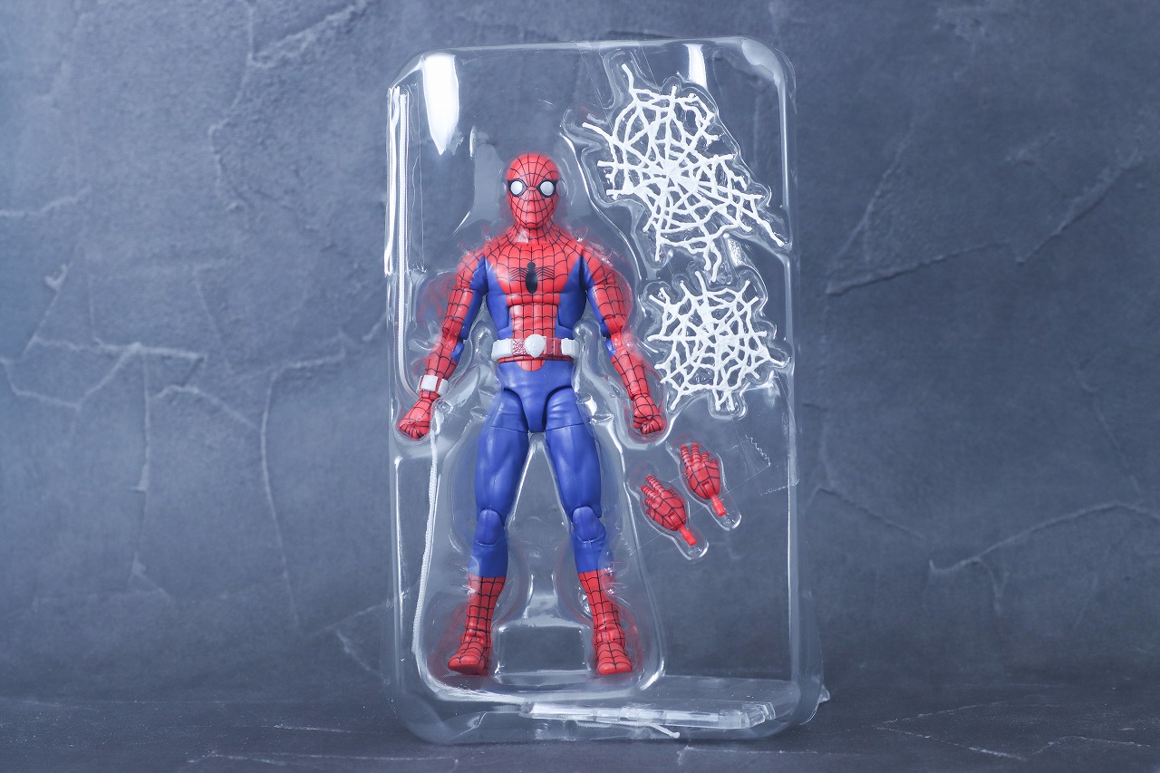 マーベルレジェンド スパイダーマン 1977 レビュー パッケージ