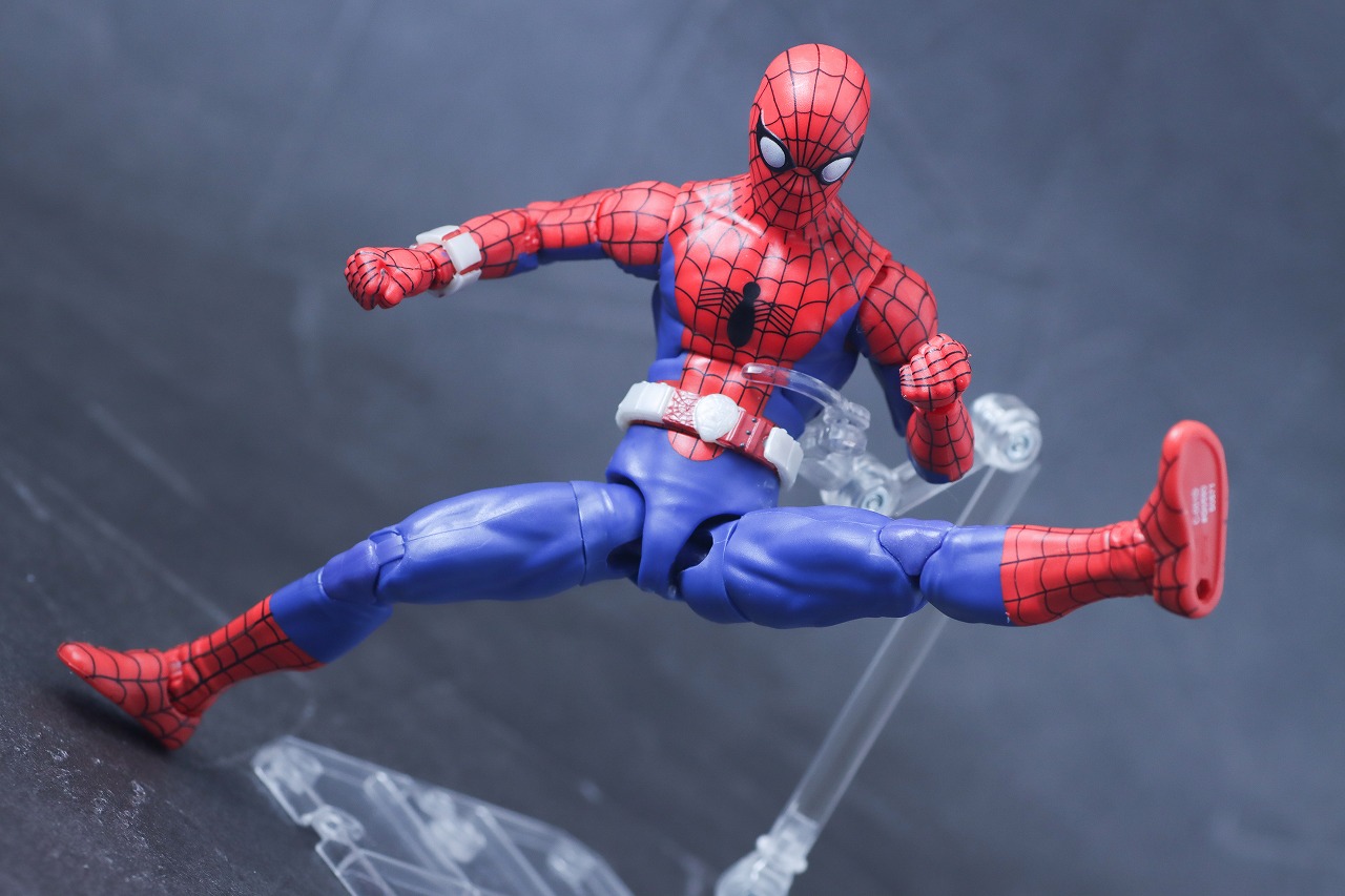 マーベルレジェンド スパイダーマン 1977 レビュー アクション