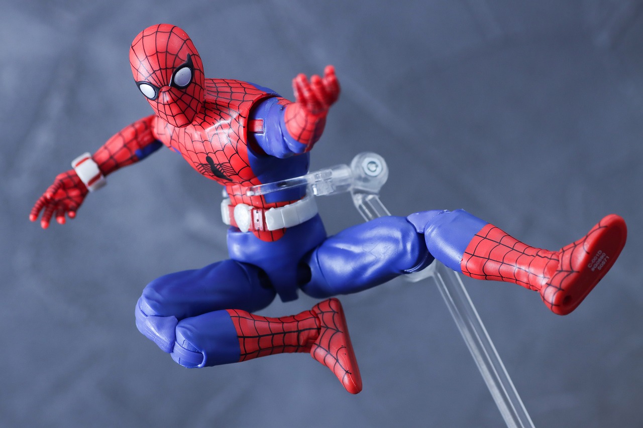 マーベルレジェンド スパイダーマン 1977 レビュー アクション