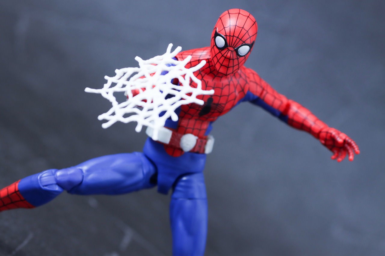 マーベルレジェンド スパイダーマン 1977 レビュー アクション