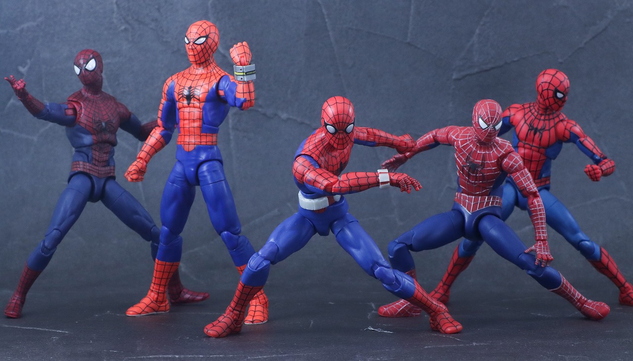 マーベルレジェンド スパイダーマン 1977 レビュー アクション 東映版 フレンドリー・ネイバーフッド アメイジング ニュー・ブルー&レッド