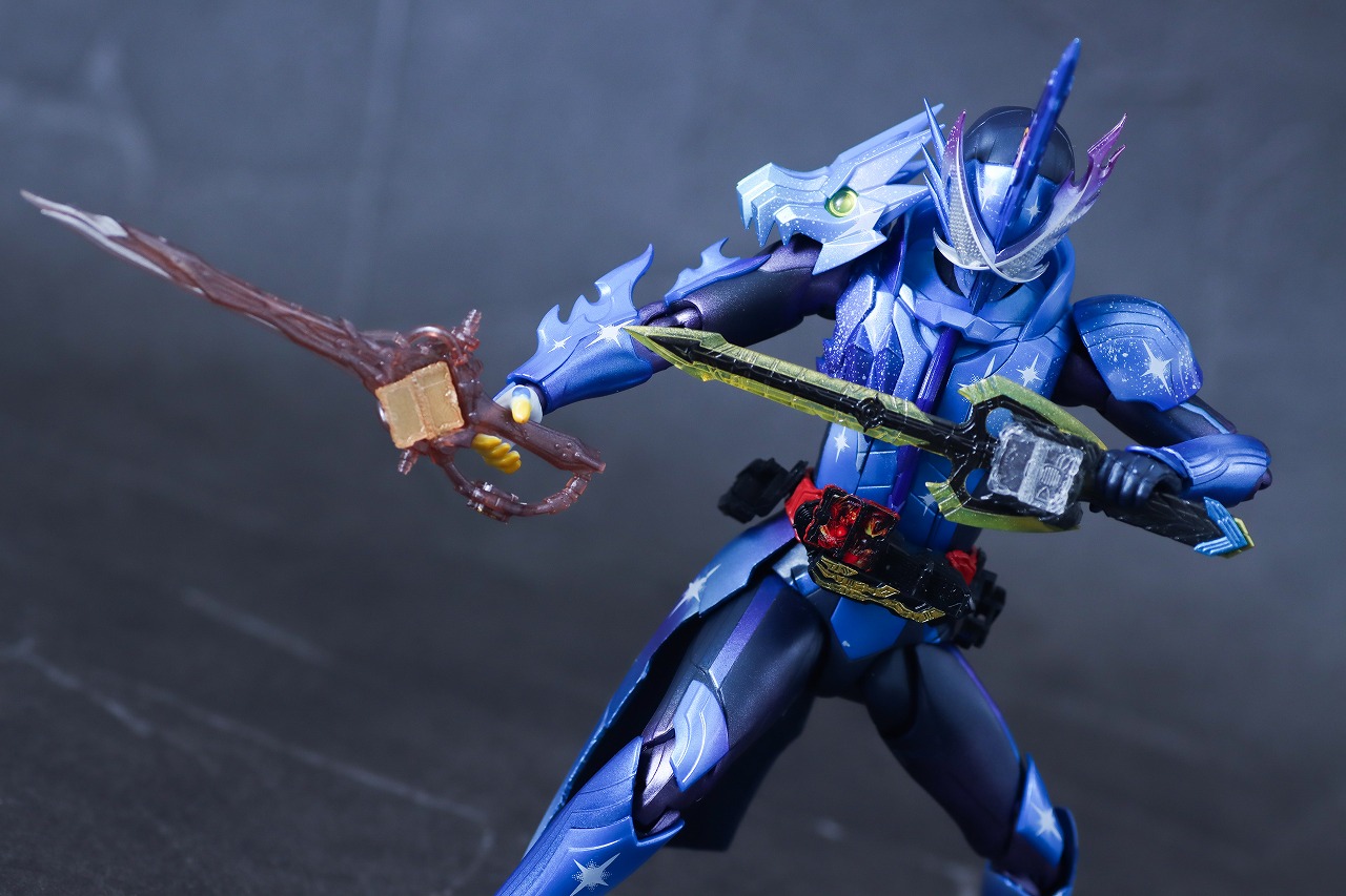 S.H.フィギュアーツ 仮面ライダークロスセイバー10聖剣セット レビュー アクション