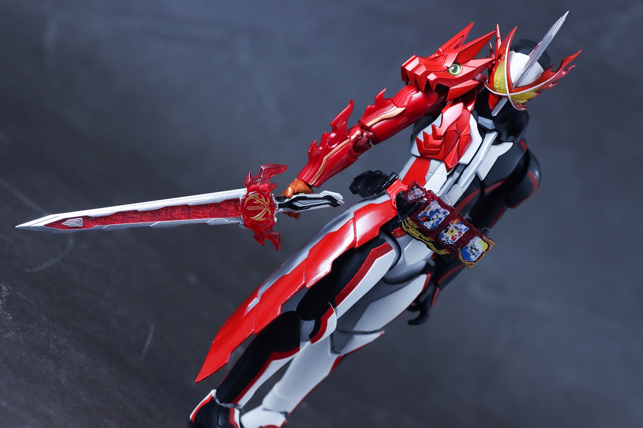 S.H.フィギュアーツ 仮面ライダークロスセイバー10聖剣セット レビュー アクション オールマイティセイバー