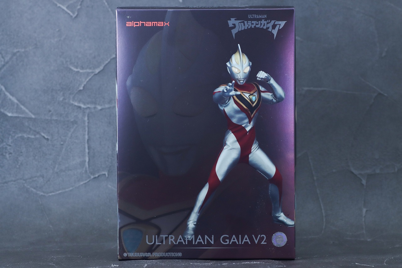 alphamax アルファマックス ウルトラマンガイア V2 レビュー パッケージ
