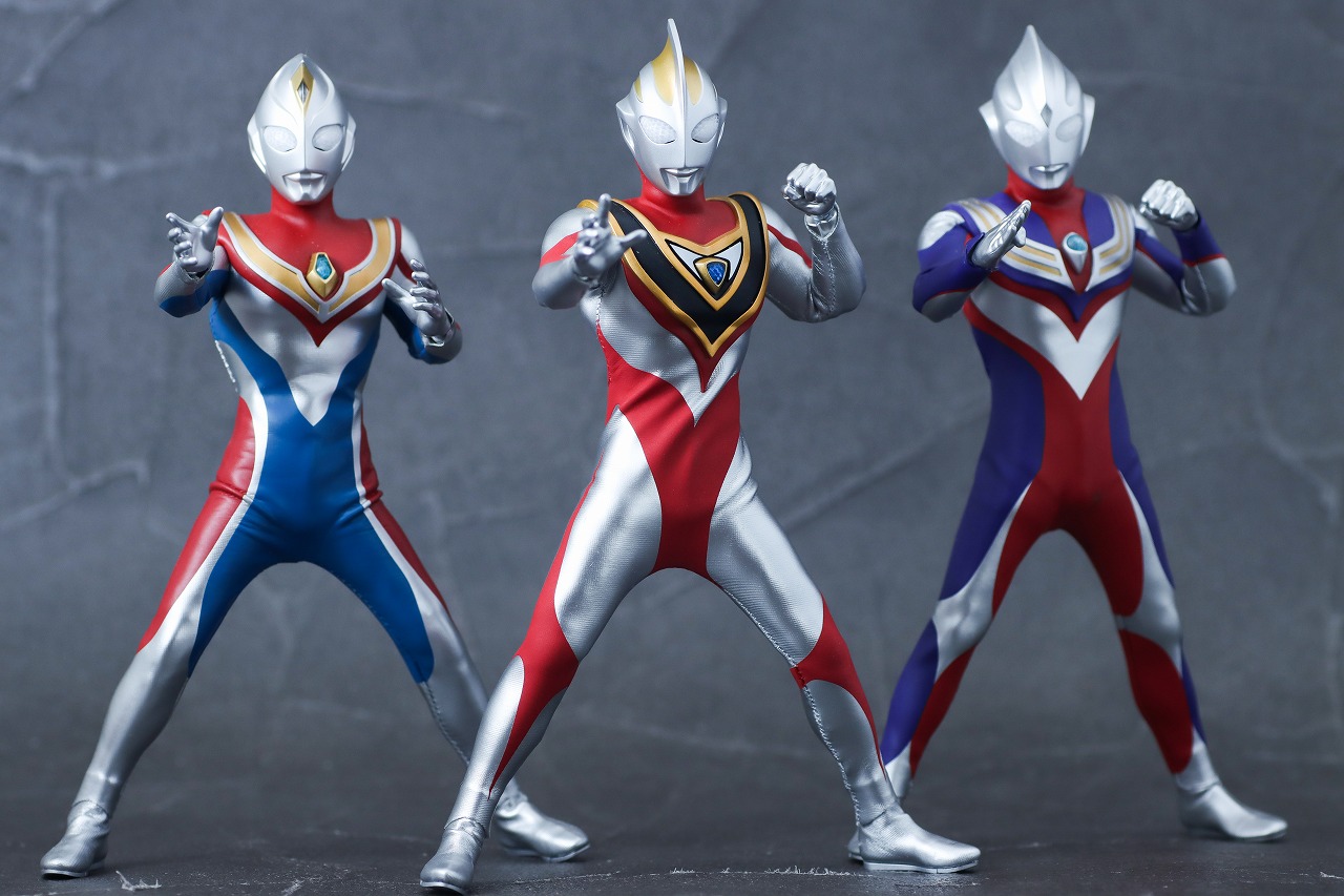 alphamax アルファマックス ウルトラマンガイア V2 レビュー アクション ウルトラマンティガ マルチタイプ ウルトラマンダイナ フラッシュタイプ